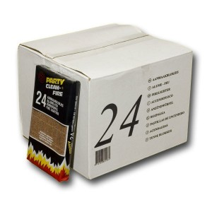 Carton de 24 boîtes de allume-feux