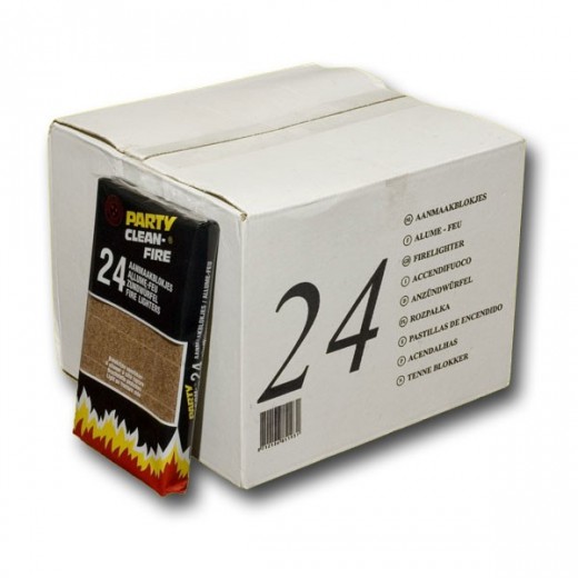 bois2chauffage.fr, Carton de 24 boîtes de allume-feux
